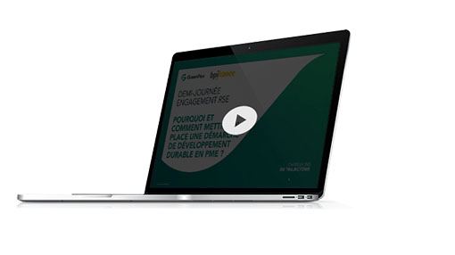 Illustration du webinaire démarche RSE en PME
