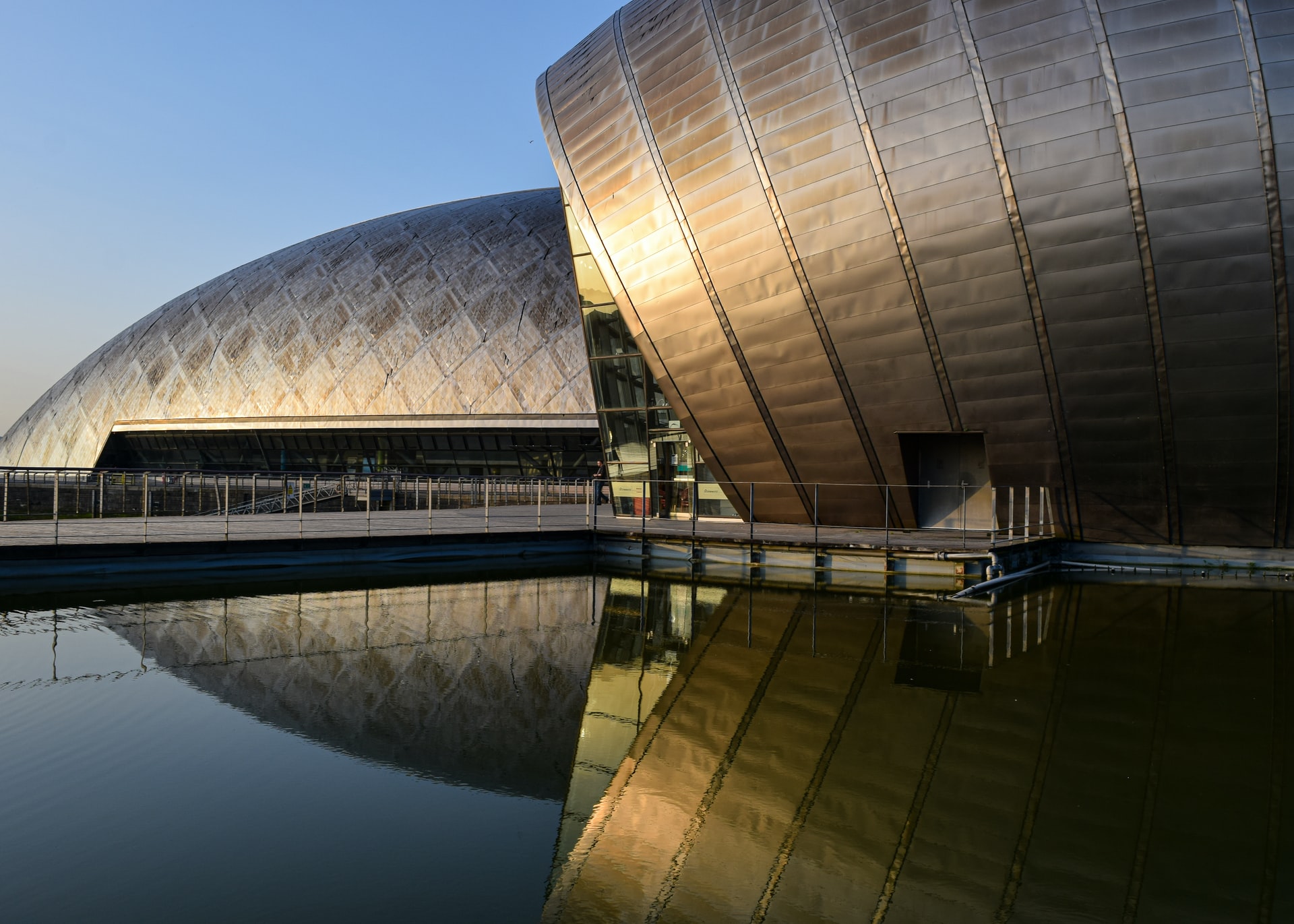 Vue du Glasgow Science Center