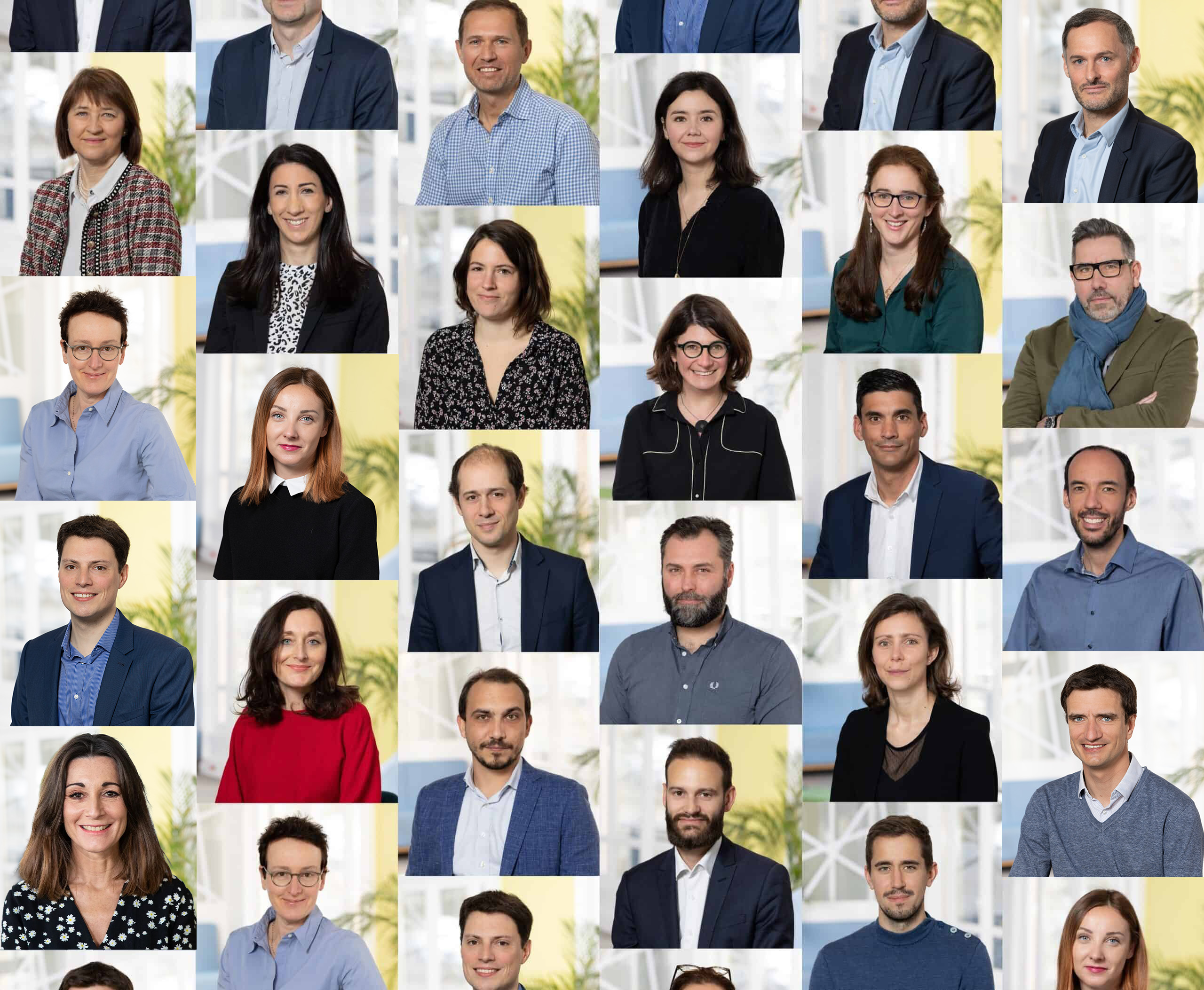 Portraits des collaborateurs GreenFlex