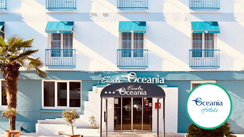 Façade de l'hôtel Escale Oceania